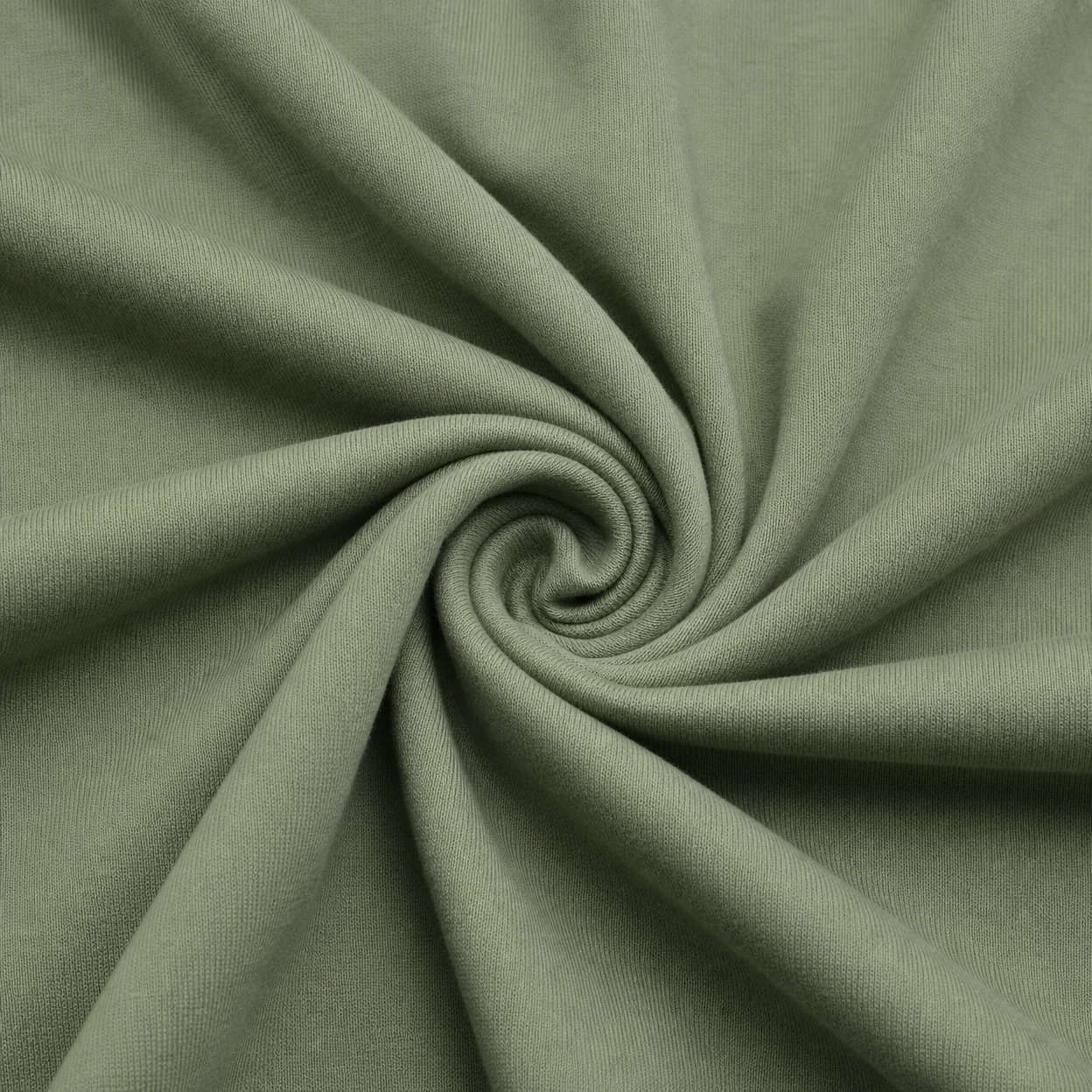 French terry fabric arranged as a visual material reference